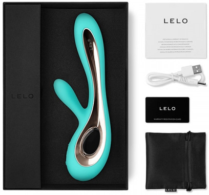 Vibrator Iepuras Lelo Soraya 2 Aqua