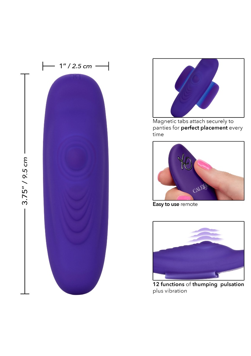 Vibrator Bikini Remote Control Silicon 12 Moduri Vibratii