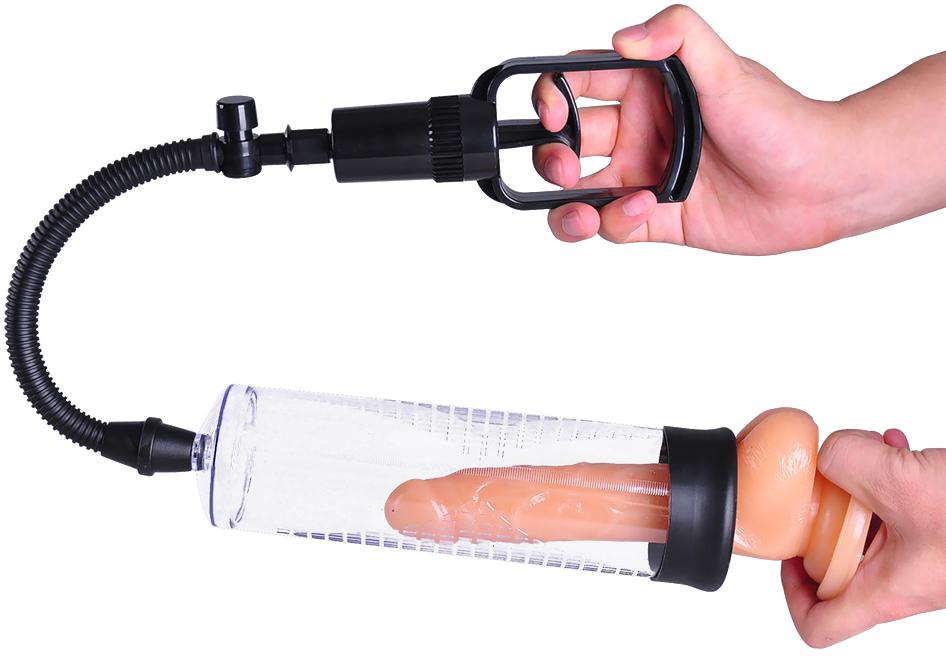 Pompa Pentru Marirea Penisului cu Maneta Enlargement PowerUp Transparent
