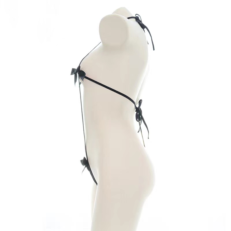 Micro Body cu Fundite, Negru, S-L