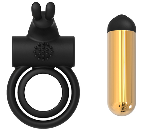Inel de Penis Dublu Joel Elite Silicon USB