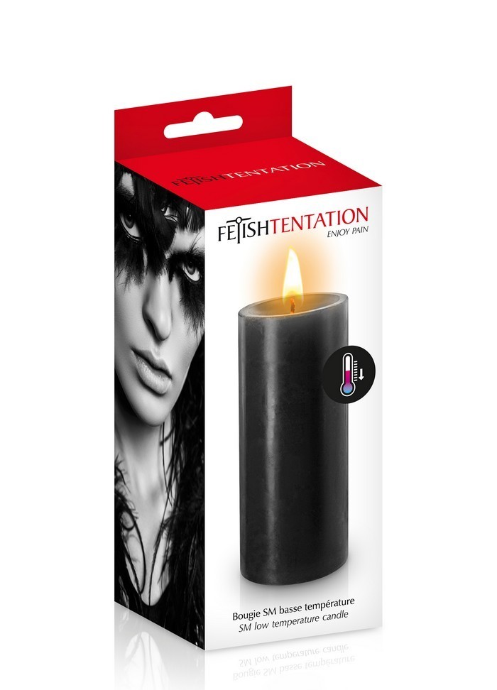 Lumanare Bougie Low Temperature Black