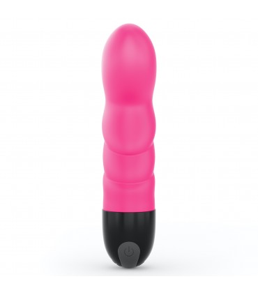 Vibrator Expert G 2.0, 10 Moduri Vibratii, Silicon, USB, Roz/Negru, 16.8 cm
