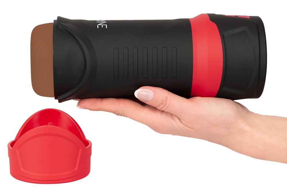 Masturbator Wyne 04, Vibration & Sucking, TPE, Maro, 23.7 cm