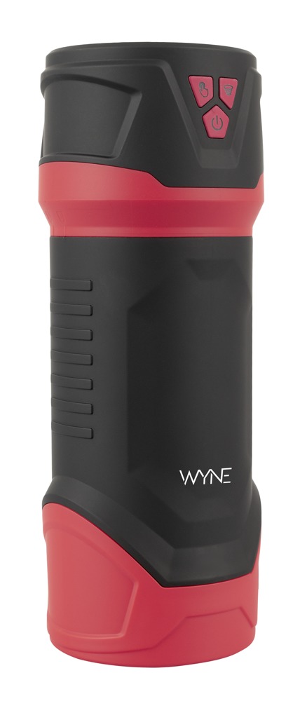 Masturbator Wyne 04, Vibration & Sucking, TPE, Maro, 23.7 cm