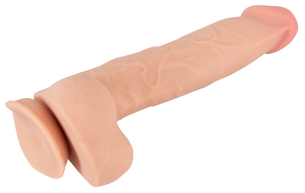 Dildo Realist Sliding Skin, Nature Skin, Natural, 24.7 cm