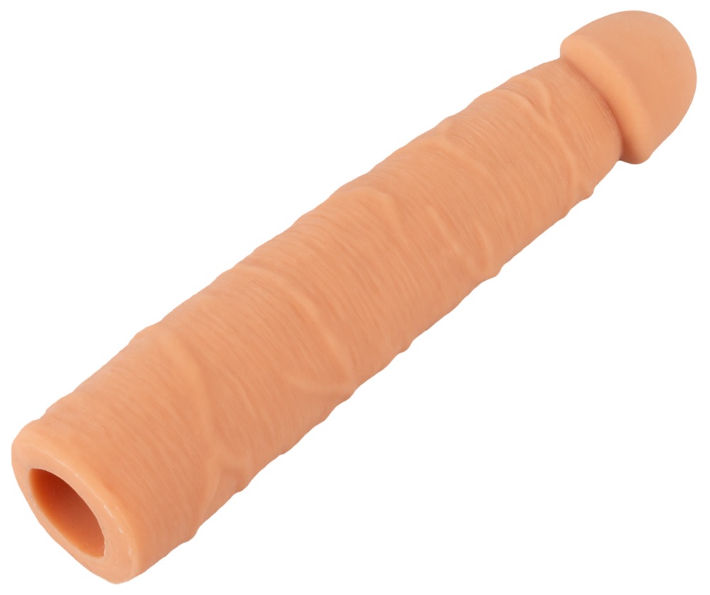 Prelungitor Penis + 7 cm, Nature Skin, Natural, 24 cm