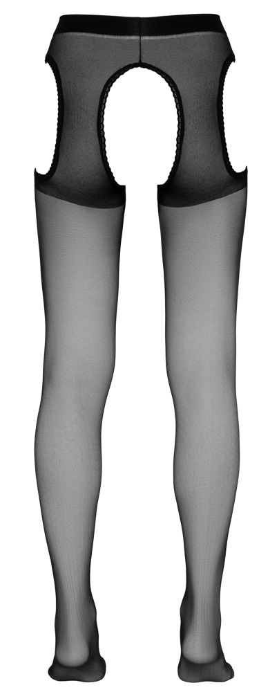 Ciorapi cu Decupaje Sexy, Negru, S/M