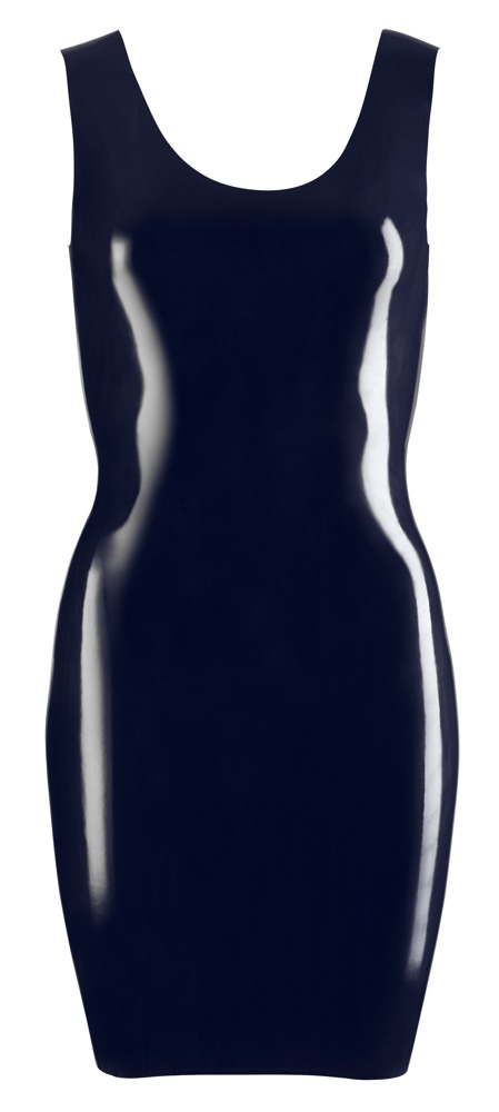 Rochie Mini din Latex, Negru, M