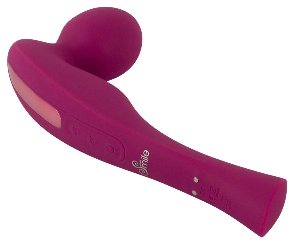 Vibrator Masaj Special Wand, 20 Moduri Vibratii, Silicon, USB, Roz, 20 cm