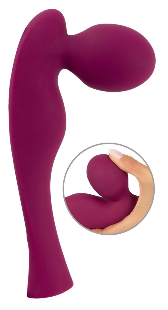 Vibrator Masaj Special Wand, 20 Moduri Vibratii, Silicon, USB, Roz, 20 cm