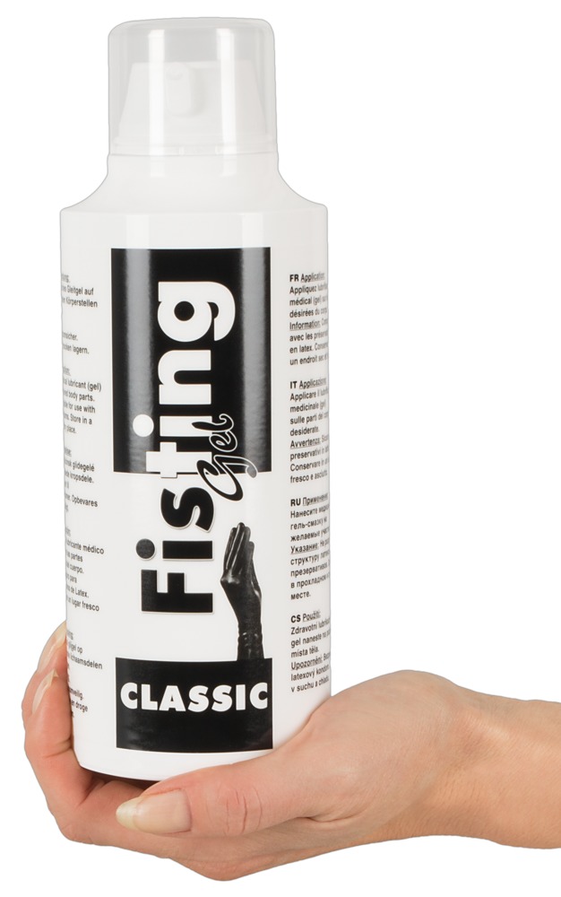 Set Fisting Gel 500 ml si Toy Cleaner Eros 50 ml