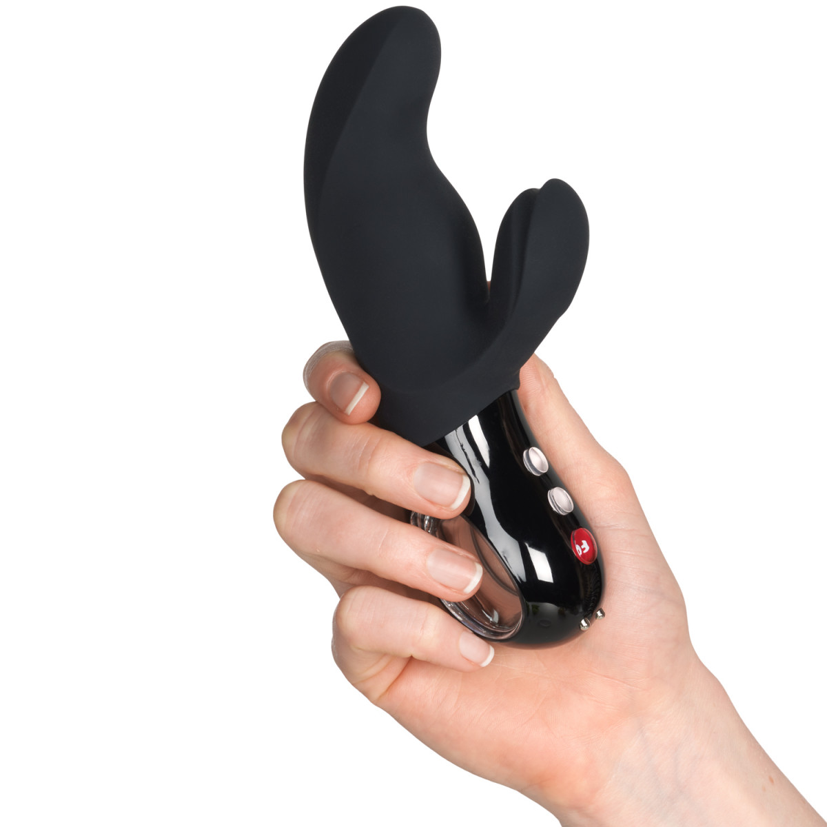 Vibrator Rabbit Fun Factory Miss Bi Black Line 17 cm