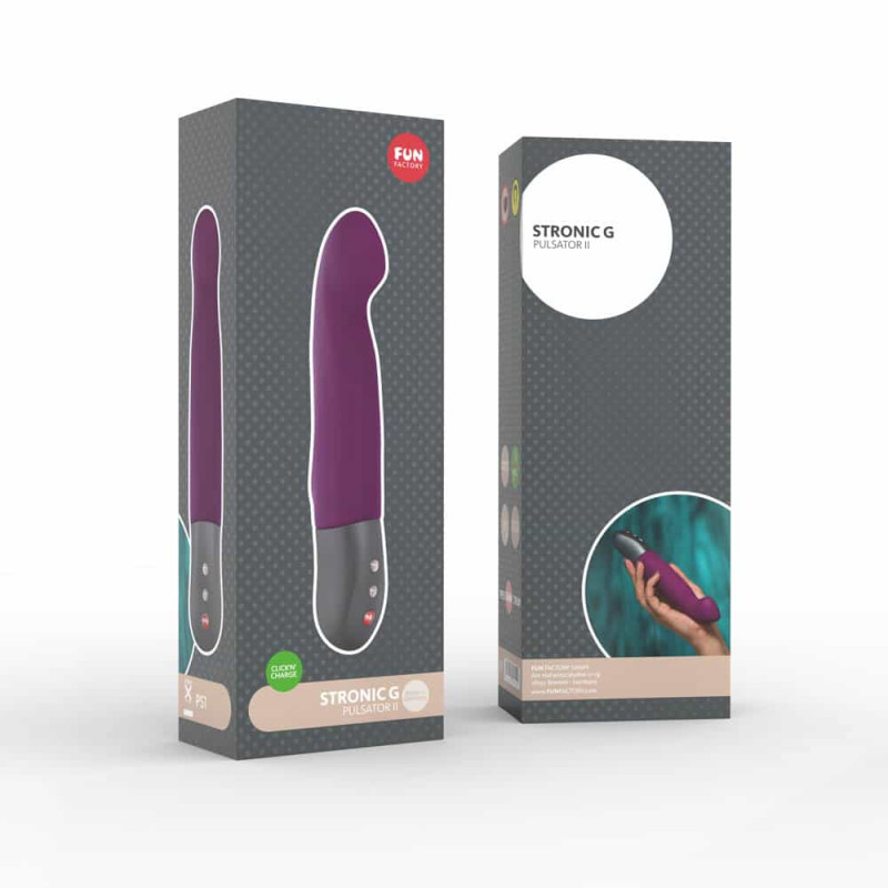 Pulsator Fun Factory Stronic G Grape 20.8 cm