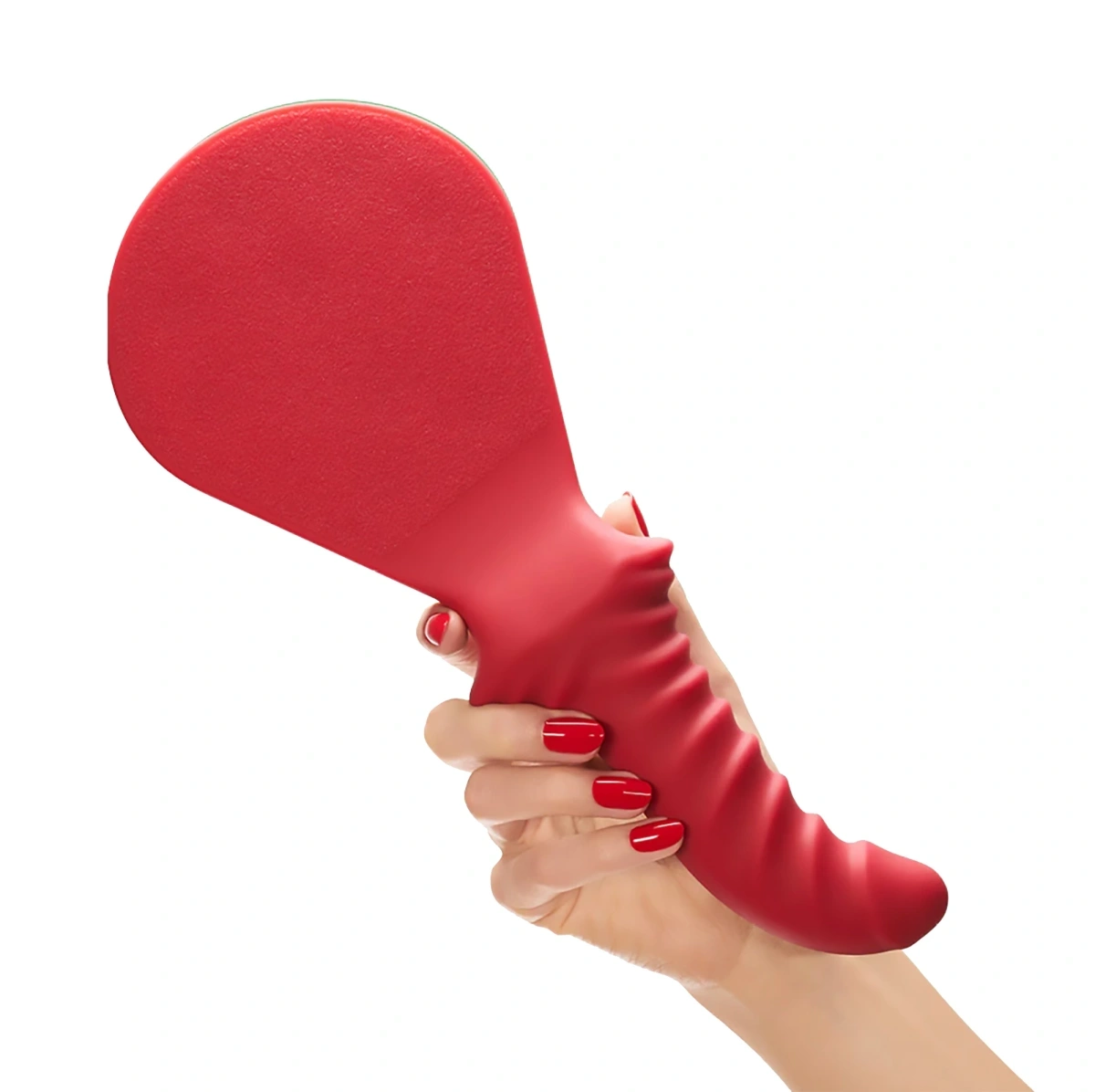 Dildo&Padela BUCK DICH, Silicon, Rosu, Fun Factory, 31.5 cm