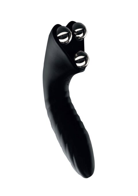 Stimulator StiVi Partner Vibe,7 Moduri Stimulatoare, Silicon, Negru