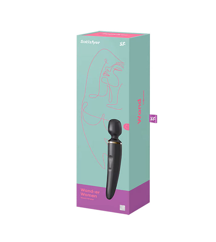 Vibrator Wand-er Women Satisfyer Black