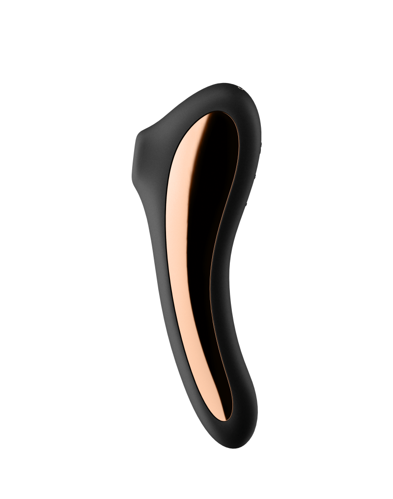 Stimulator Dual Kiss Air Pulse+Vibrator Silicon USB Black
