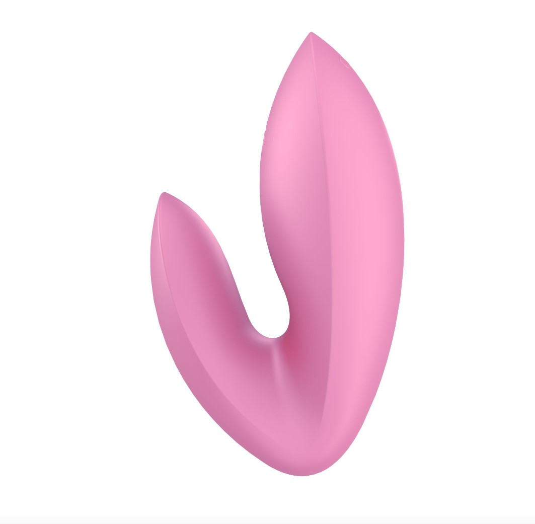 Vibrator Deget Love Riot, 12 Moduri Vibratii, Silicon, USB, Roz, 6 cm