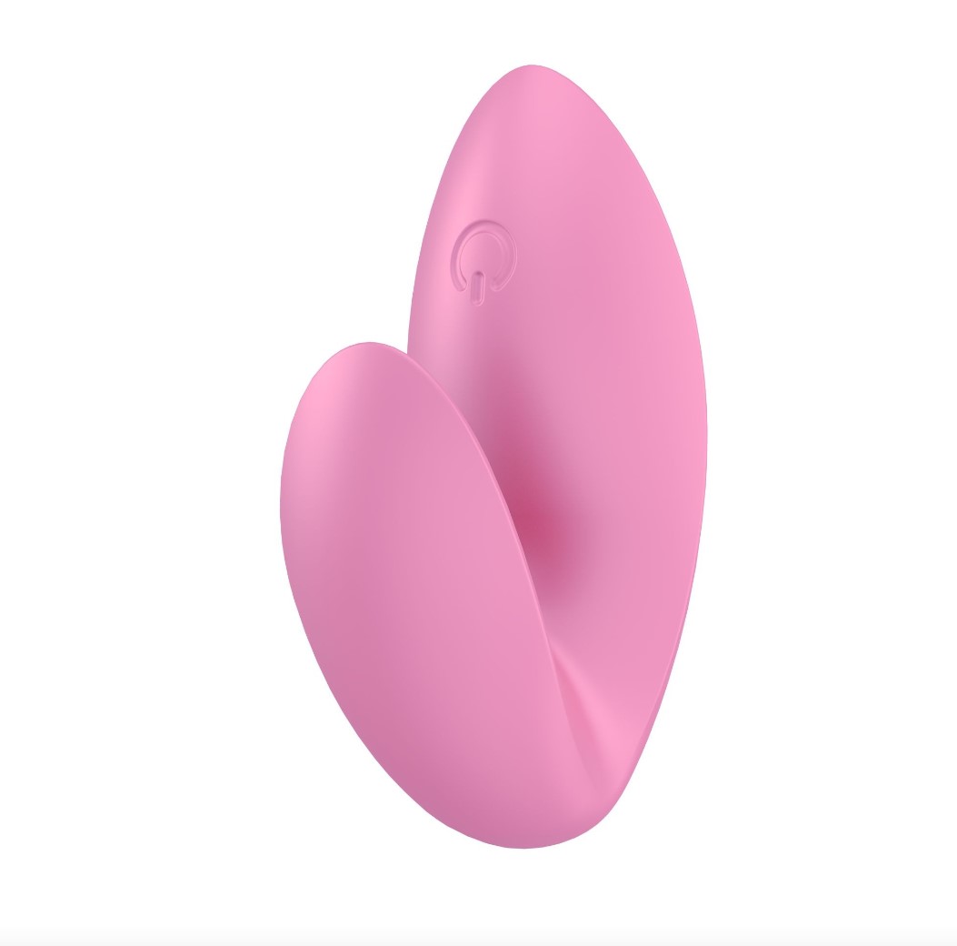 Vibrator Deget Love Riot, 12 Moduri Vibratii, Silicon, USB, Roz, 6 cm
