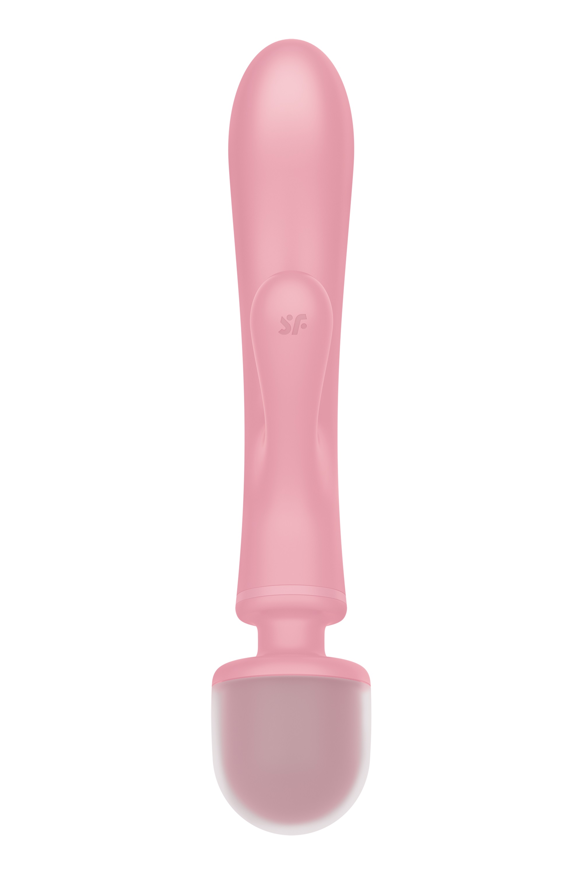 Vibrator Triple Lover Satisfyer, 24 Moduri Vibratii, Silicon, IPX7, USB, Roz, 23.7 cm