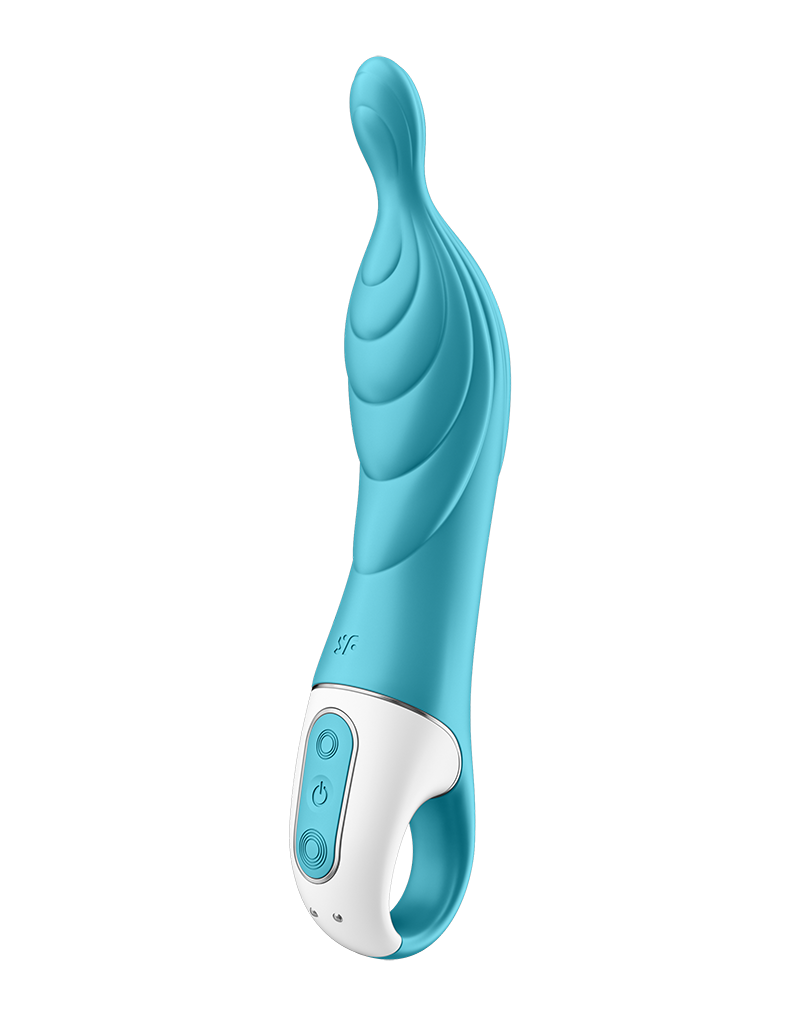 Stimulator A-Mazing 2 Punctul A 12 Moduri Vibratii Silicon USB Turcoaz 21.7 cm