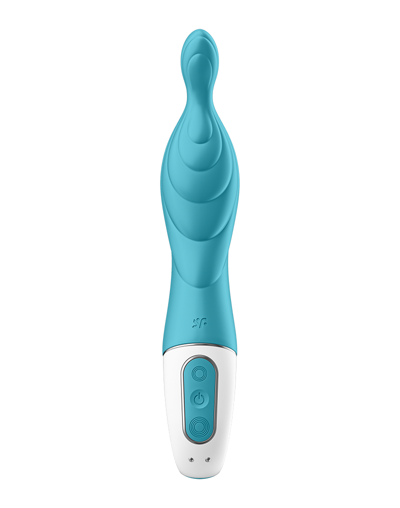 Stimulator A-Mazing 2 Punctul A 12 Moduri Vibratii Silicon USB Turcoaz 21.7 cm
