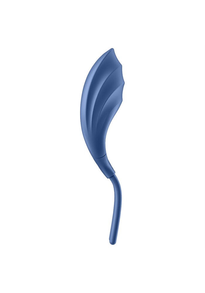 Inel de Penis Swordsman 12 Moduri Vibratii Silicon Albastru USB