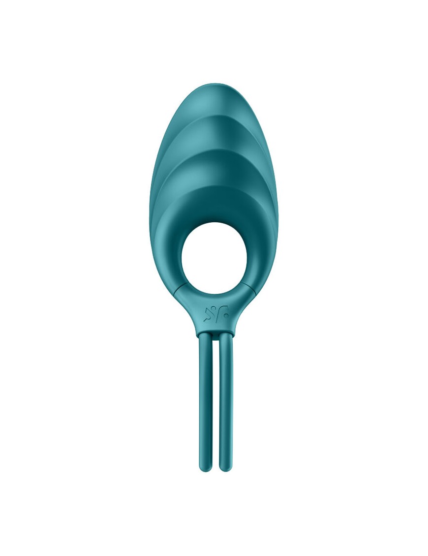 Inel de Penis Swordsman 12 Moduri Vibratii Silicon Verde USB