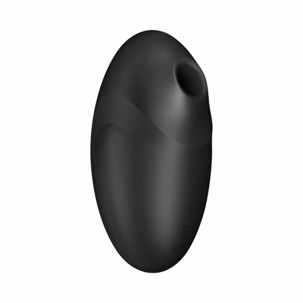 Stimulator Clitoris Vulva Lover 3 Air Pulse+Vibration, Silicon, USB, Negru