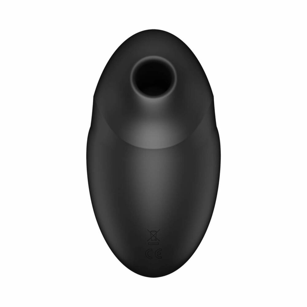 Stimulator Clitoris Vulva Lover 3 Air Pulse+Vibration, Silicon, USB, Negru