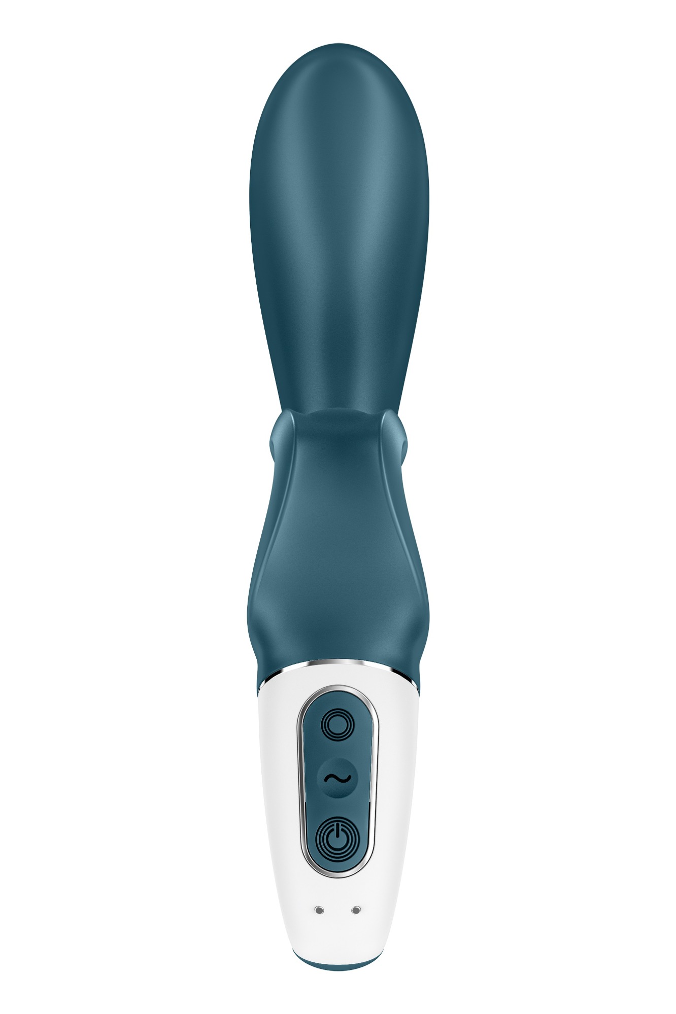 Vibrator Rabbit Hug Me Blueooth Control, Free App, Silicon, USB, Albastru, 20 cm