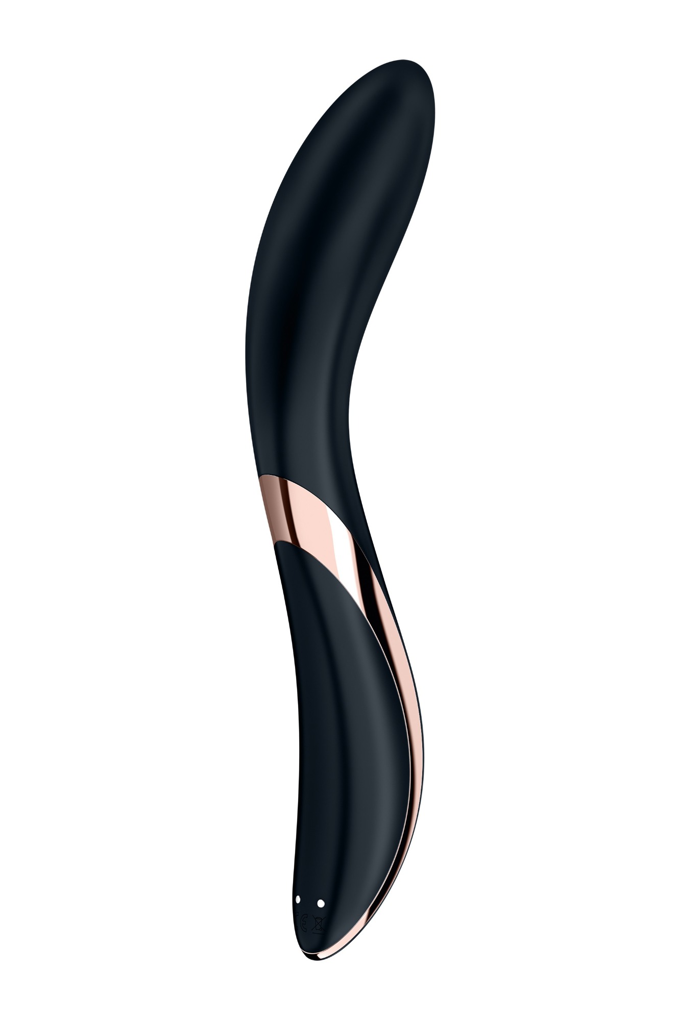 Vibrator Rrrolling Explosion G-Spot, Silicon, USB, Negru, 22 cm