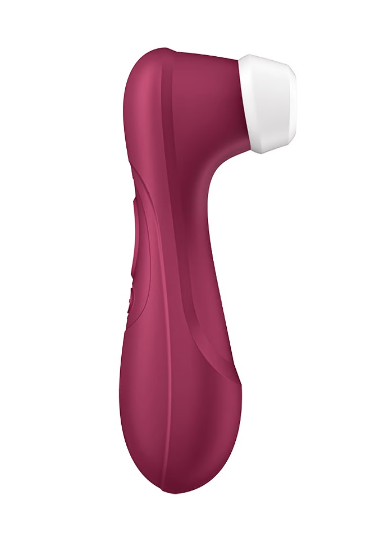 Stimulator Pro 2 Generation 3, 11 Viteze Suctiune, 12 Moduri Vibratii, Silicon, USB, IPX 7, Free App, Visiniu