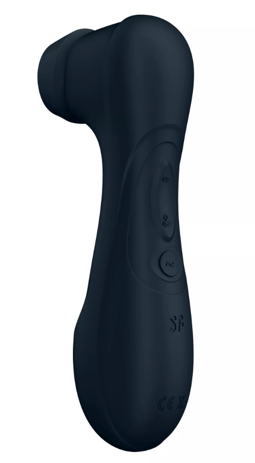 Stimulator Pro 2 Generation 3, 11 Viteze Suctiune, 12 Moduri Vibratii, Silicon, USB, IPX 7, Negru