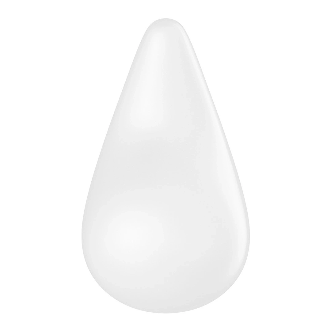 Vibrator Dew Drop, 12 Moduri Vibratii, Silicon, USB, Alb