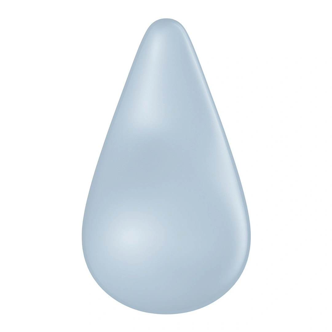 Vibrator Dew Drop, 12 Moduri Vibratii, Silicon, USB, Albastru