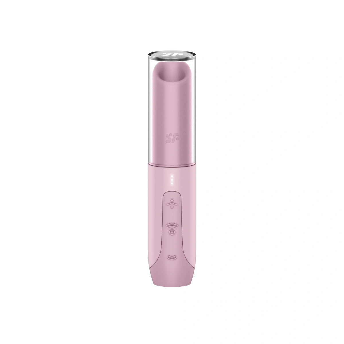 Vibrator Secret Kiss, 30 Programe Suctiune, USB, Roz, 14.5 cm