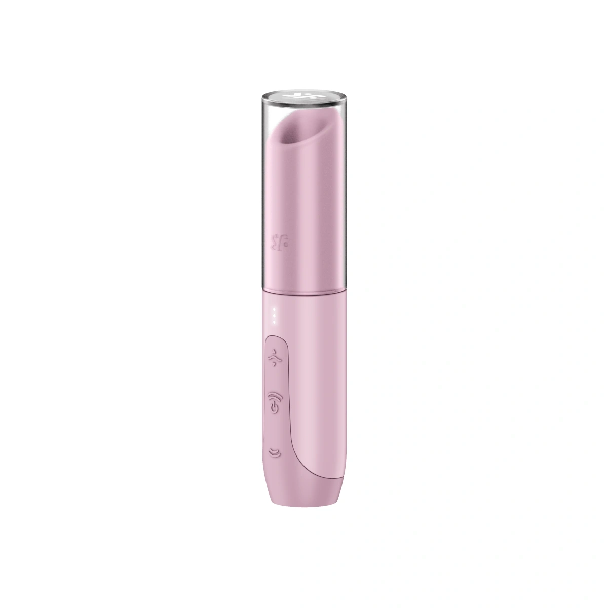 Vibrator Secret Kiss, 30 Programe Suctiune, USB, Roz, 14.5 cm