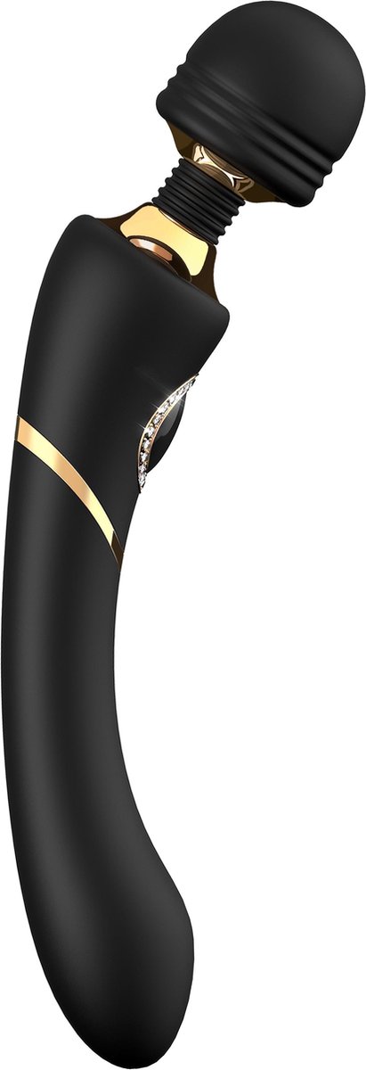 Vibrator Masaj Wand Monica 10 Moduri Vibratii Silicon USB Prestige