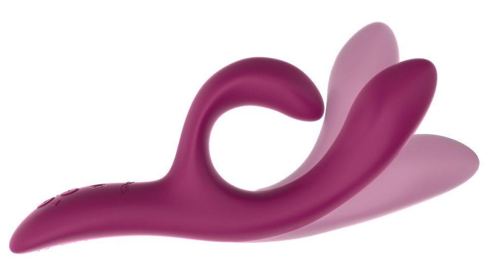 Vibrator Rabbit Nova 2 WE VIBE Silicon USB Fuchsia