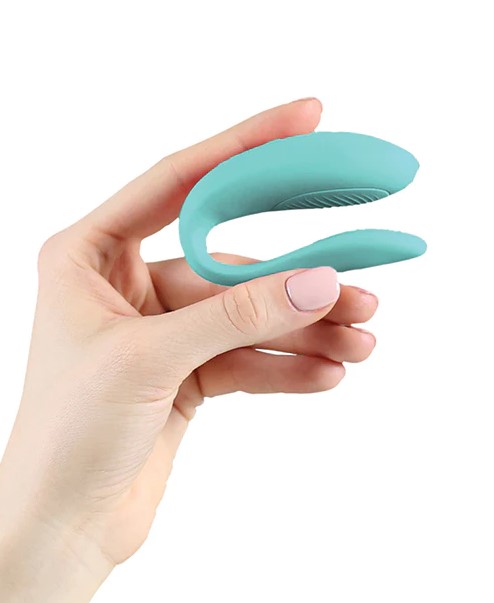 Vibrator de Cuplu We Vibe Sync Lite, Mobil App Control, Albastru