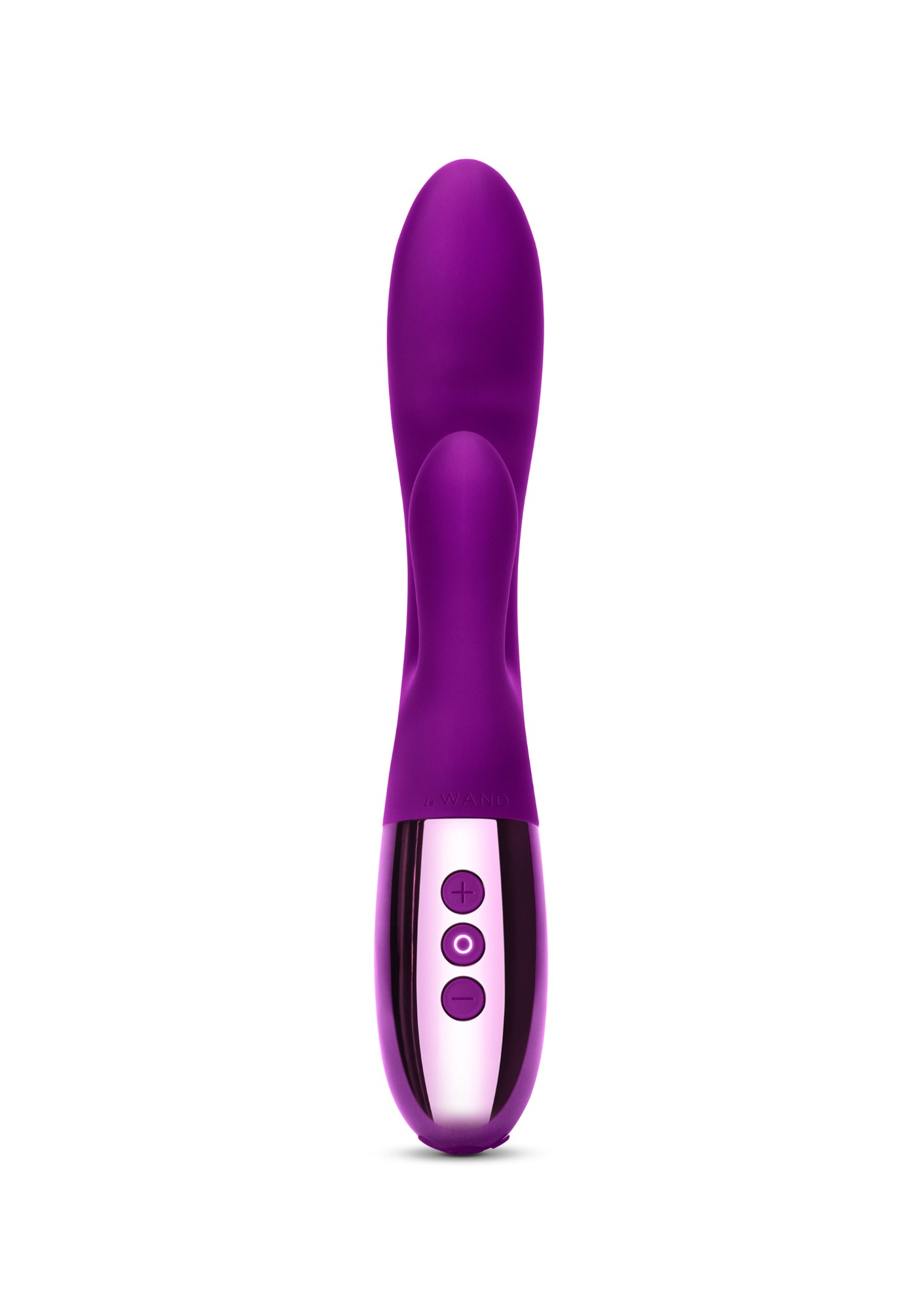 Vibrator Rabbit Le Wand Blend, 15 Moduri Vibratii, 6 Intensitati Viteza, Silicon, USB, Mov, 20 cm