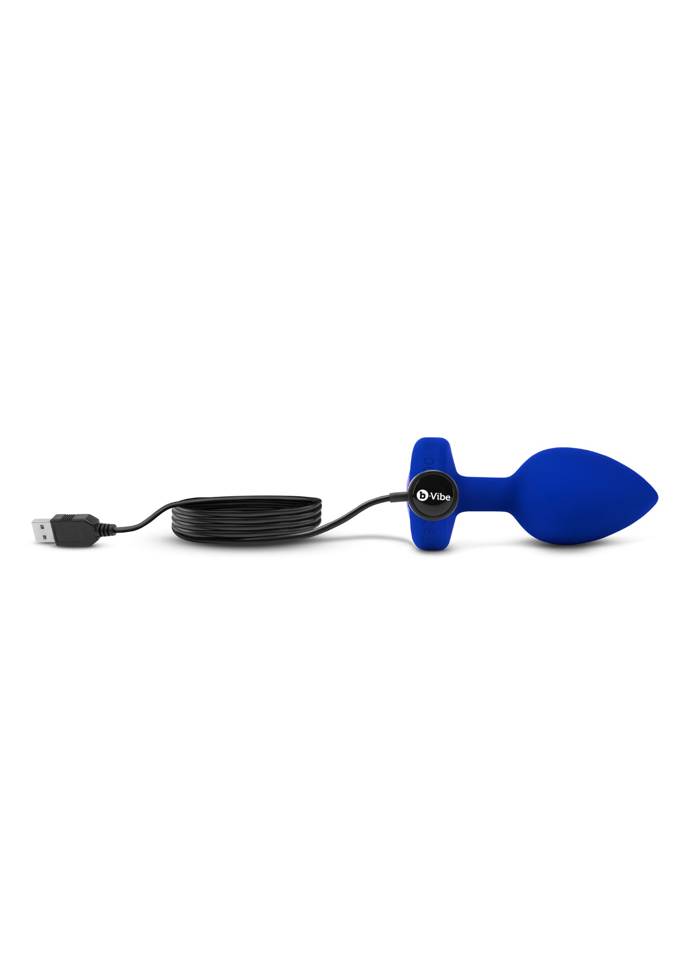 Dop Anal 15 Moduri Vibratii, 6 Viteze, Silicon, USB, Albastru, 11.1 cm, B-Vibe