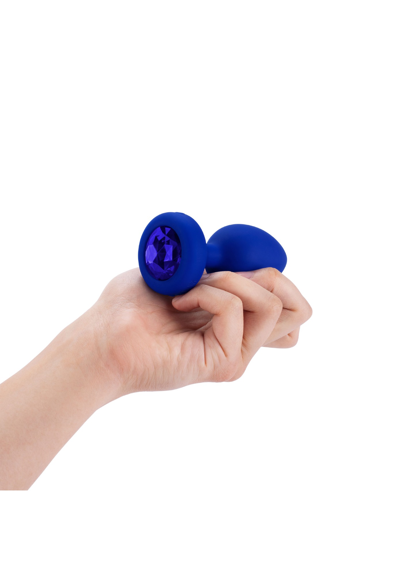 Dop Anal 15 Moduri Vibratii, 6 Viteze, Silicon, USB, Albastru, 11.1 cm, B-Vibe