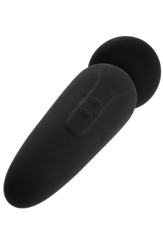 Premium Vibrator Masaj Wand, 10 Moduri Vibratii, Silicon, USB, Negru, JGF Premium Sex Toys