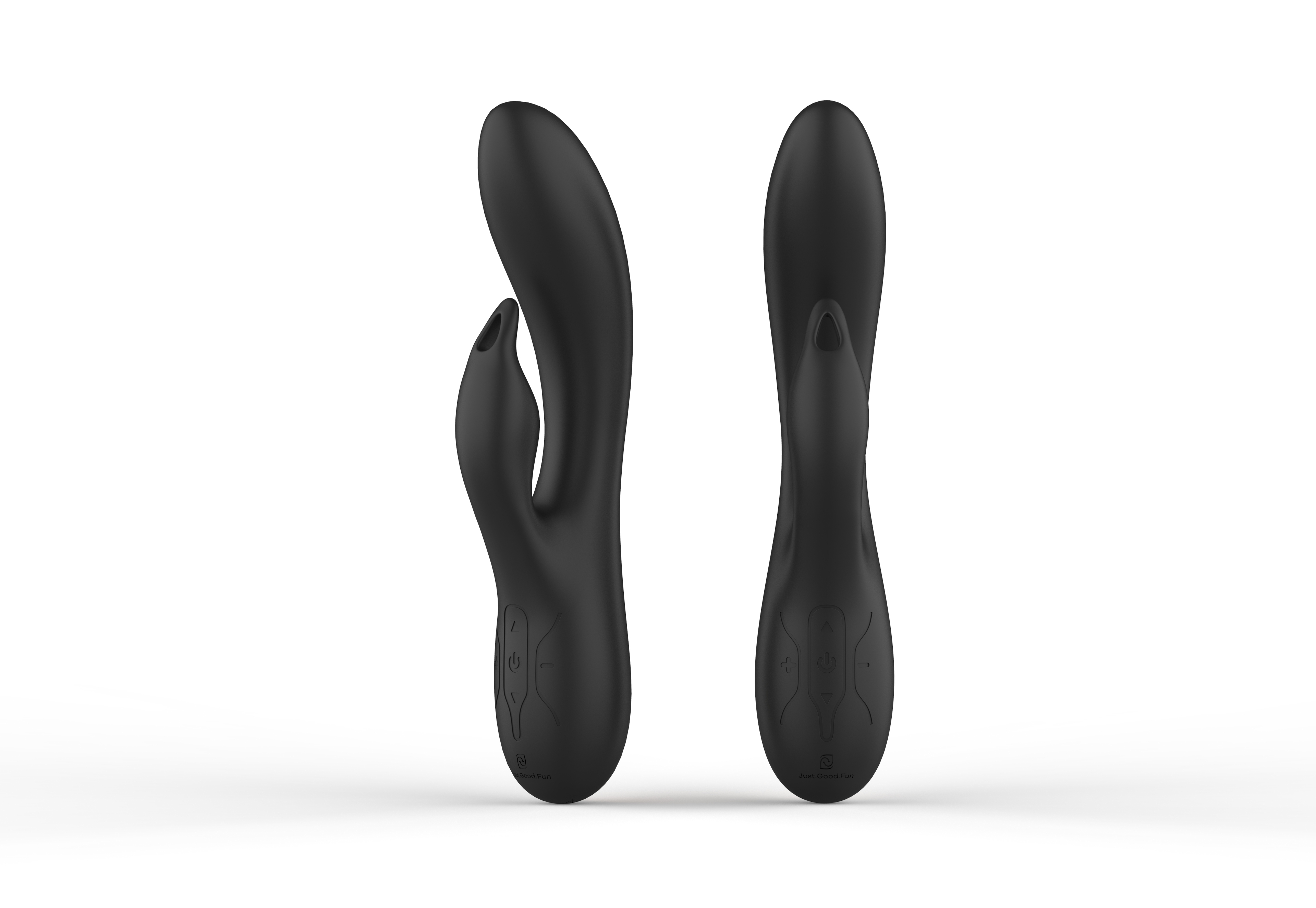 Premium Vibrator Rabbit, 8 Moduri Vibratii, 4 Intensitati, Silicon, USB, Negru, JGF Premium Sex Toys