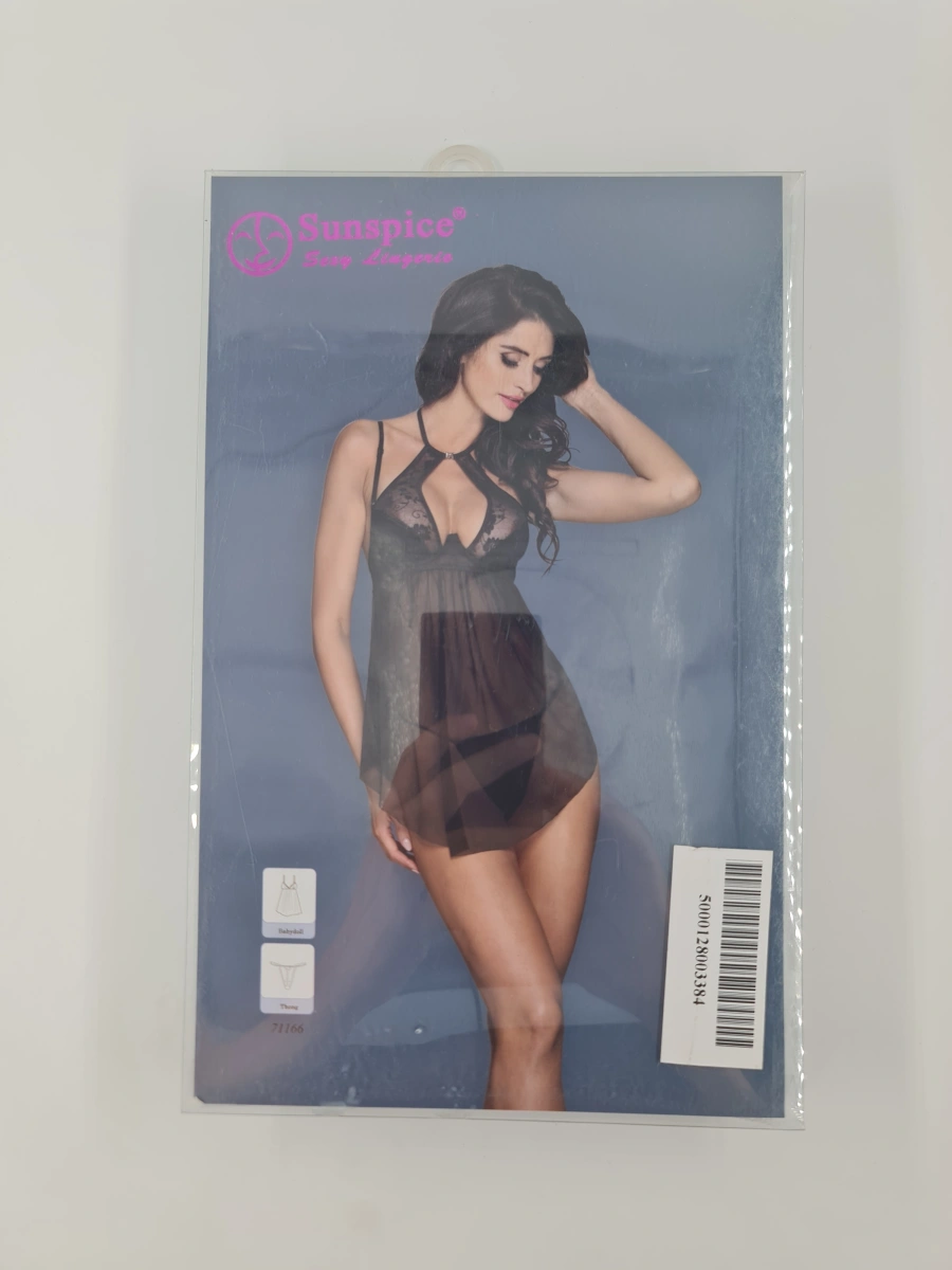 Rochie babydoll neagra S/M