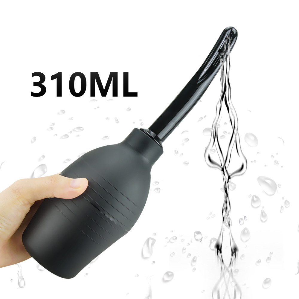 Irigator Enema Bulb 310 ml, Negru, Passion Labs
