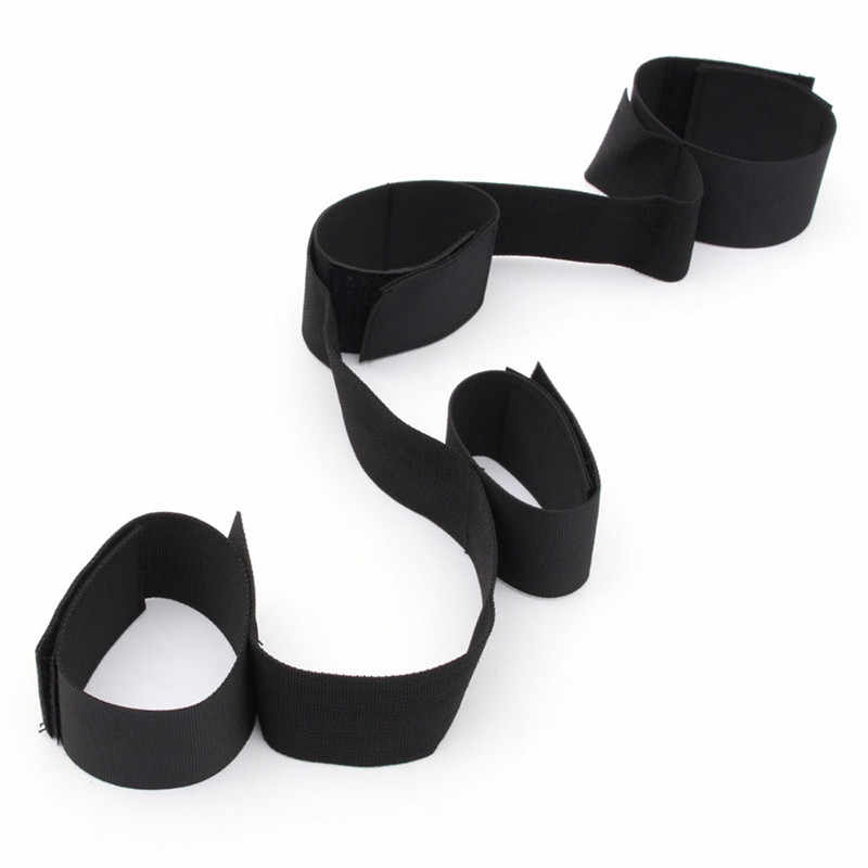 Kit Bondage Maini si Glezne Negru Mokko Toys